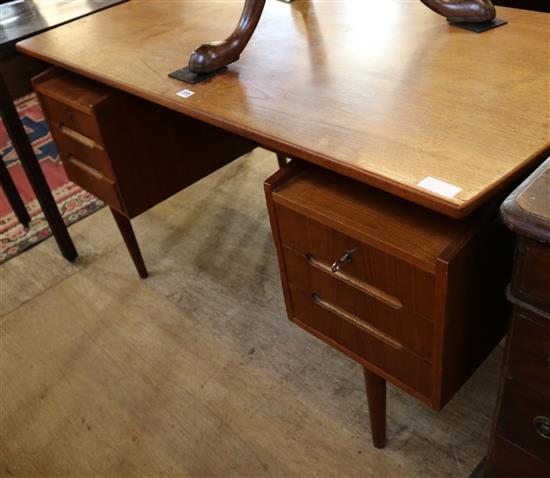 Teak mid-century desk